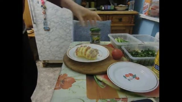 Вах!!!Какой вкусный фаршированый картофель смотреть онлайн