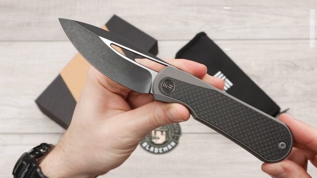 Нож WE Knife Baloo, 20CV, Titanium/Carbon Fiber смотреть онлайн