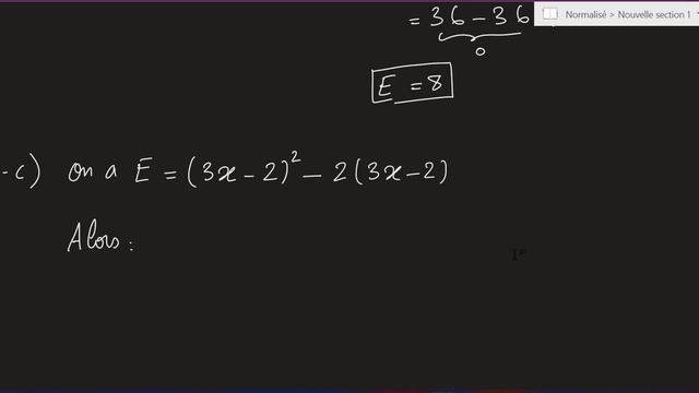 Normalisé 3AC - Exercice 2 смотреть онлайн
