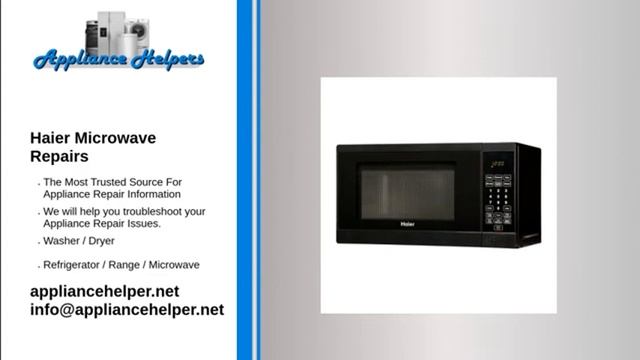 Haier Microwave Repair