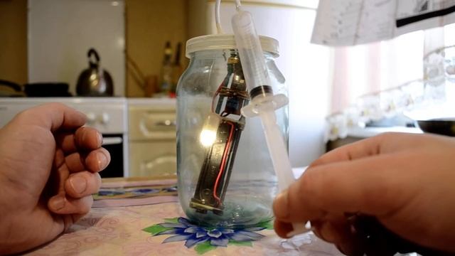 "Баночное" испытание БРЭО для спортивной ракеты. смотреть онлайн