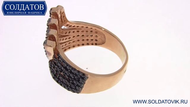 Колечко из золота с фианитом K1743 102R 10 71 смотреть онлайн