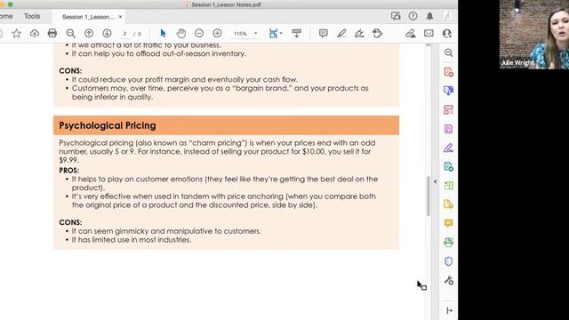 Setting Your Prices for Profit - Native 360 Marketing Academy смотреть онлайн