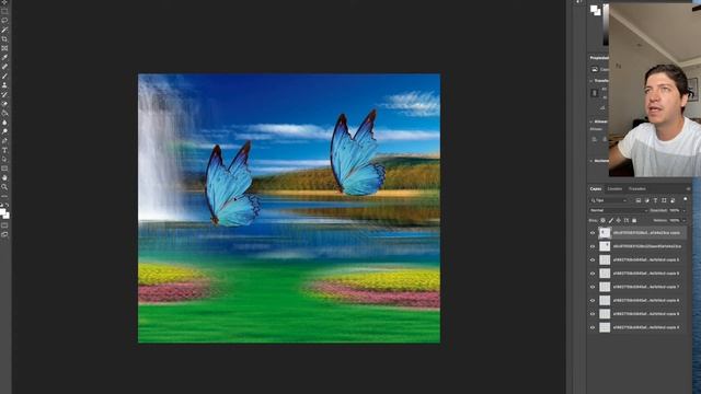 Lenticular poster Tutorial: How to add an static element inside a 3D Background смотреть онлайн