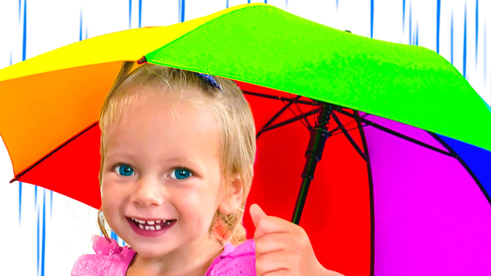 Дождик дождик уходи - Детские песни Майи и Маши. Детские сборники для детей смотреть онлайн