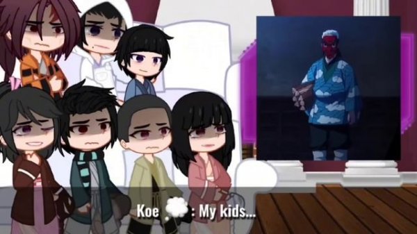 Tanjiro’s Family Reacts To Tanjiro // Demon Slayer // Gacha React