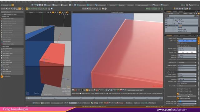 MODO _ Octane Rounded Edges смотреть онлайн
