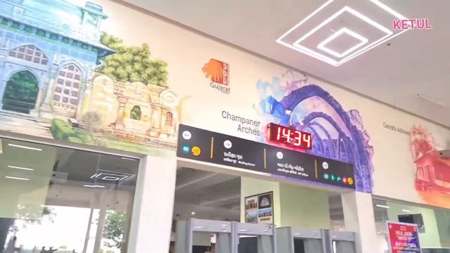 સ્માર્ટ રેલવે સ્ટેશન ગાંધીનગર ગુજરાત | Smart Railway Station | 5 Star Hotel on Railway Station смотреть онлайн