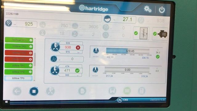 Hartridge Sabre Expert testing Delphi смотреть онлайн