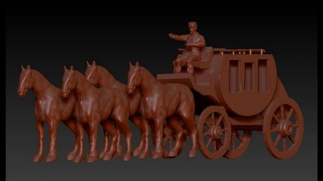 Zbrush 4R7 мои работы в скриншотах ... смотреть онлайн