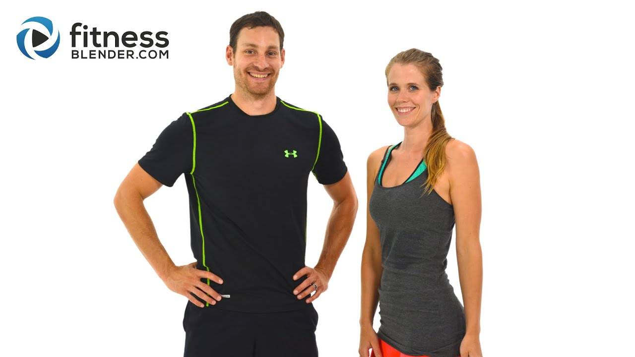 Fitness Blender - Day 3: 5 Day Workout Challenge to Burn Fat & Build Lean Muscle (HIIT,Cardio, Abs) смотреть онлайн