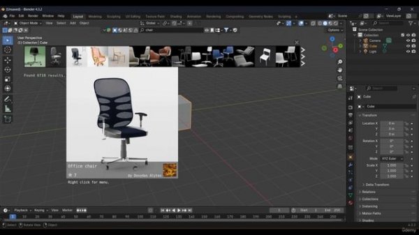 8 -Installation of Blender kit