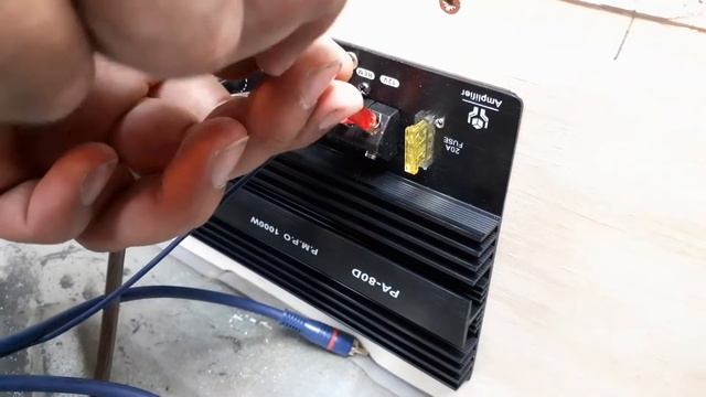 How To Wire Car Subwoofer Bass Test 2×1000w PLPW10D And PA-80 PYLE.