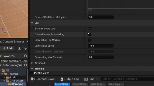 Ease your camera rotation movement while using camera modes, spring arm component inspired UE5 смотреть онлайн