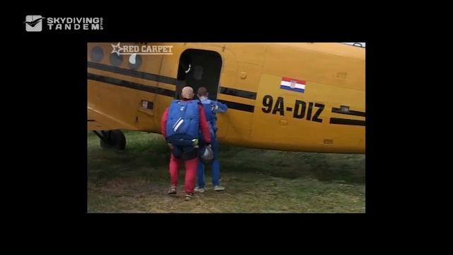 Marko Grubnic 2 skydiving tandem jump смотреть онлайн