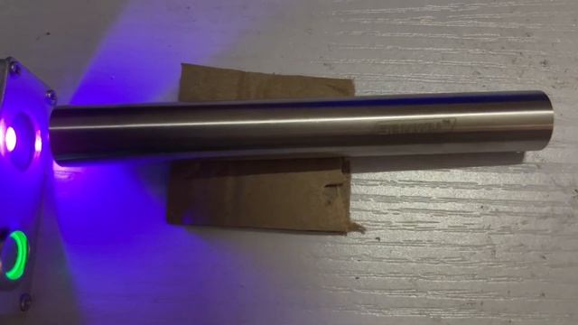Sanwu pocket laser 405nm Power Test смотреть онлайн