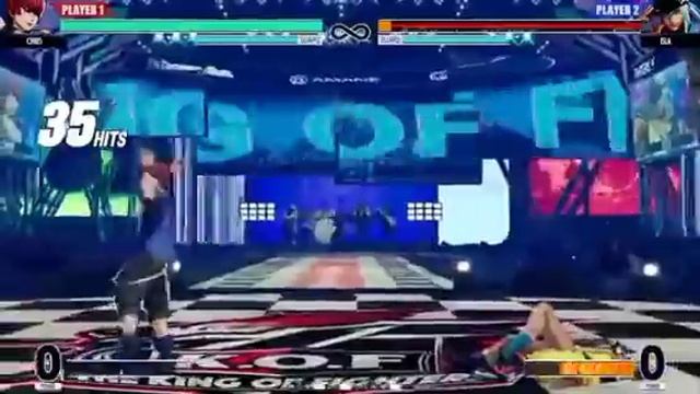 chris kof xv combos смотреть онлайн