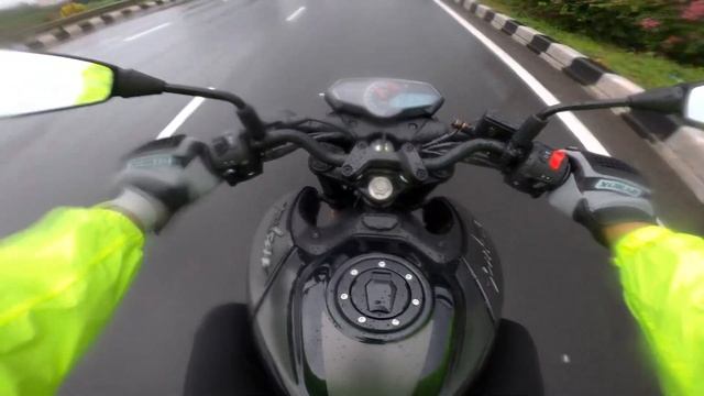 Finally Bajaj Pulsar N 160 Mileage Test ⛽️: At 122 Speed - Better Than Pulsar Ns 160 ! Pulsar N160 смотреть онлайн
