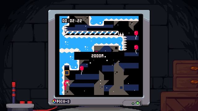 Celeste Быстрое прохождение PICO-8 Спидран смотреть онлайн