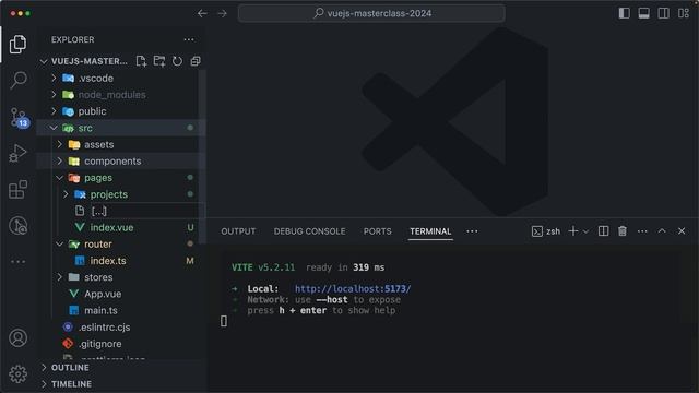 15 Refactor Vue.js Codebase for File-Based Routing смотреть онлайн