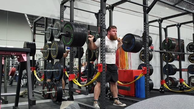 Powerlifting Squats Raw 240 kg / 528 lbs смотреть онлайн