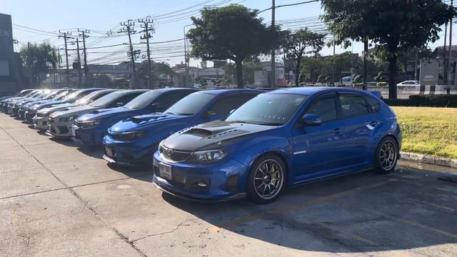 Impreza Gen3 Thailand Car and Coffee GRB GRF Meeting มีตติ้งแมว 12-12-2021 смотреть онлайн
