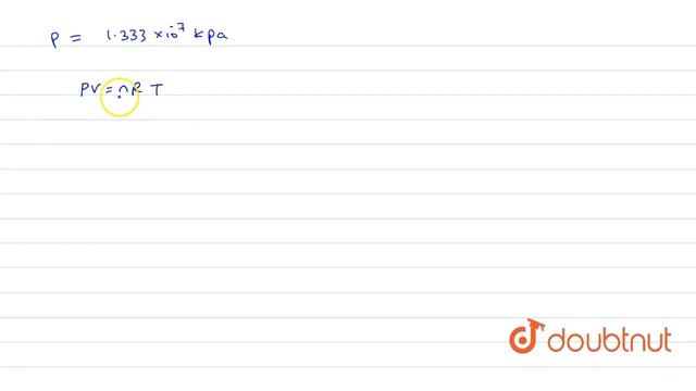 Calculate the number of gasesous molecules left in a volume of `1 mm^(3)` if it is pumped out to... смотреть онлайн
