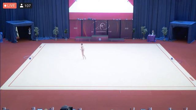 Anna Popova (RUS) - HOOP 20th Irina Deleanu Cup BUCHAREST (ROU) 2021 смотреть онлайн