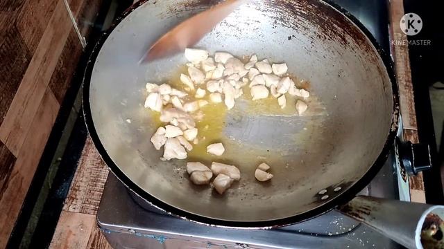 Prepare Main Dish, Starch & Vegetables (Creamy Chicken, Fried Rice and mixed vegetables) смотреть онлайн