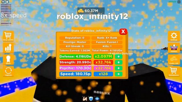 Getting XX- in spgs (Roblox Super power grinding simulator) смотреть онлайн