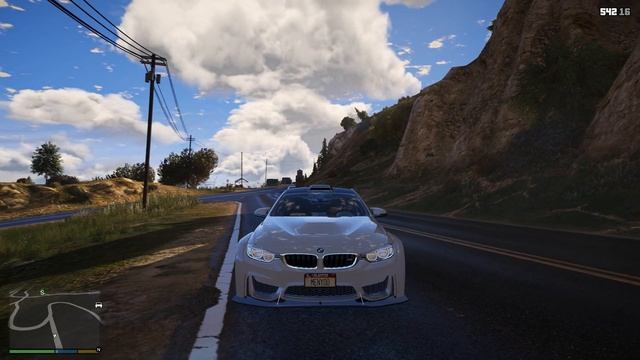 GTA V (ULTRA REALISTA 4K) (BMW M4 GTS Liberty Walk) смотреть онлайн
