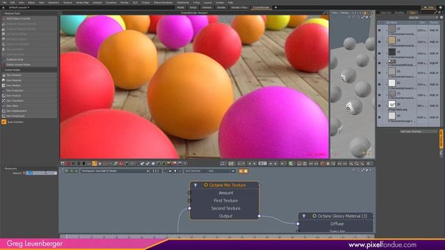 MODO Octane _ Random Color Texture смотреть онлайн