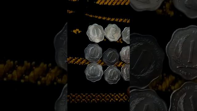 Lots of East Caribbean State 1 Cent 1987(AH 1409) Coins-04 смотреть онлайн