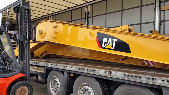 EUROHOLZ - Long Reach 18m - Verladung den verkauften Arm für CAT 325 Bagger смотреть онлайн