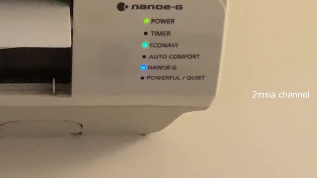 Panasonic Nanoe-G Econavi Air Conditioner смотреть онлайн