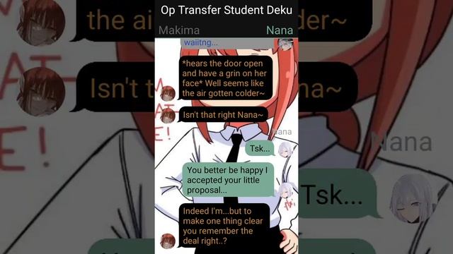 Op Transfer Student Deku || Part 4 || || Izuku x Oc || смотреть онлайн