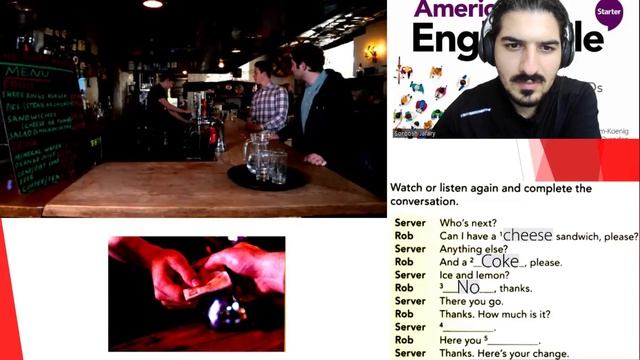 American English File 3rd Edition Starter Practical English Episode 2: Can I have an orange juice? смотреть онлайн