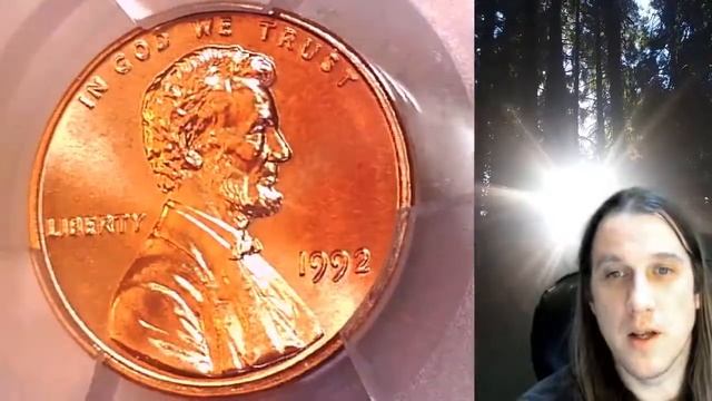 SOLD on Ebay 1992 P Lincoln Memorial Cent Penny PCGS MS 67 RD 40549891 смотреть онлайн