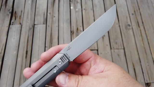 Mocenary knives MK-01 M390 blade Titanium alloy handle Front fast open смотреть онлайн
