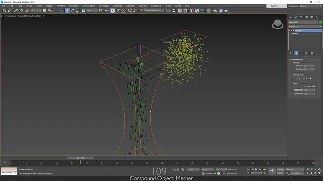 3ds Max 2024: Compound Object: Mesher смотреть онлайн
