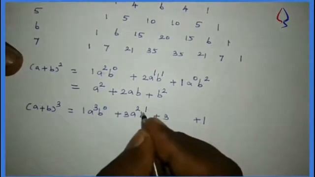 Expansion of ( a + b ) power anything | using Pascal's triangal. смотреть онлайн