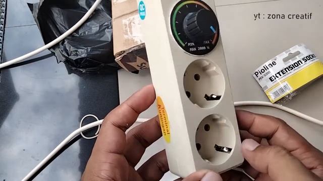 Review Dimer AC Dimmer 2000 W Dengan Stop Kontak 2 Lubang Pengatur Kecepatan смотреть онлайн