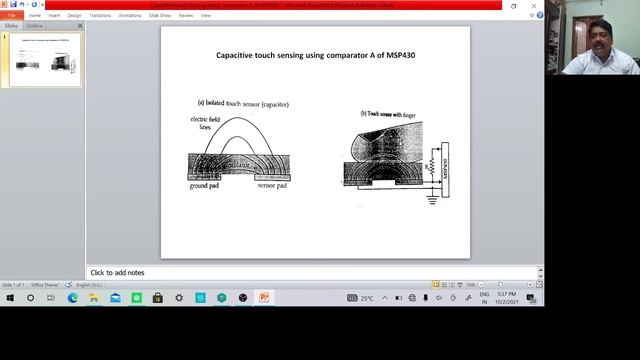 Touch sensor using COMPARATOR-A of MSP430 смотреть онлайн
