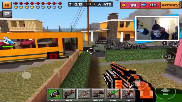 Pixel Gun 3D | THIS RAPID FIRE SHOTGUN WON ME EVERY GAME!! MINI-GUN SHOTGUN! смотреть онлайн
