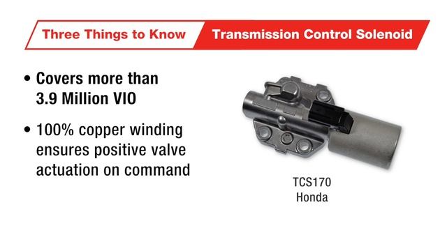 Three Things to Know: TCS170 - Transmission Control Solenoid смотреть онлайн