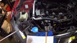 Nissan Qashqai J10 1.6л, HR16DE - замеры зазоров клапанов и чистка ДЗ