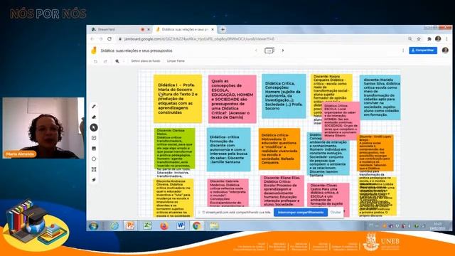 Jamboard - Compartilhando Saberes e Experiências смотреть онлайн