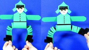 Как сделать человечка из бумаги. Поделки из бумаги своими руками