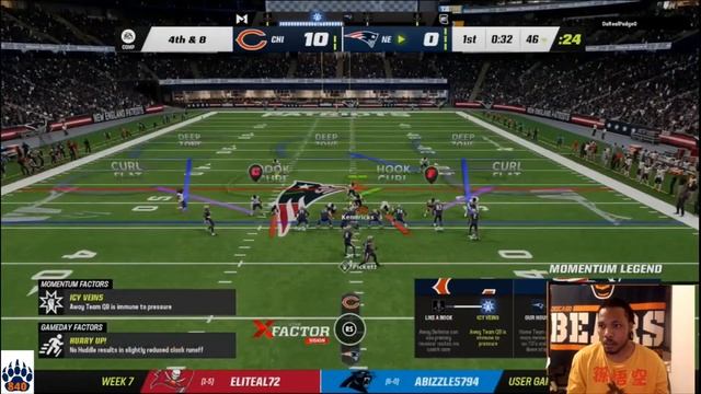 Tandem Breakout Mooney is a speed demon!!! Bears Franchise (Ep5) смотреть онлайн