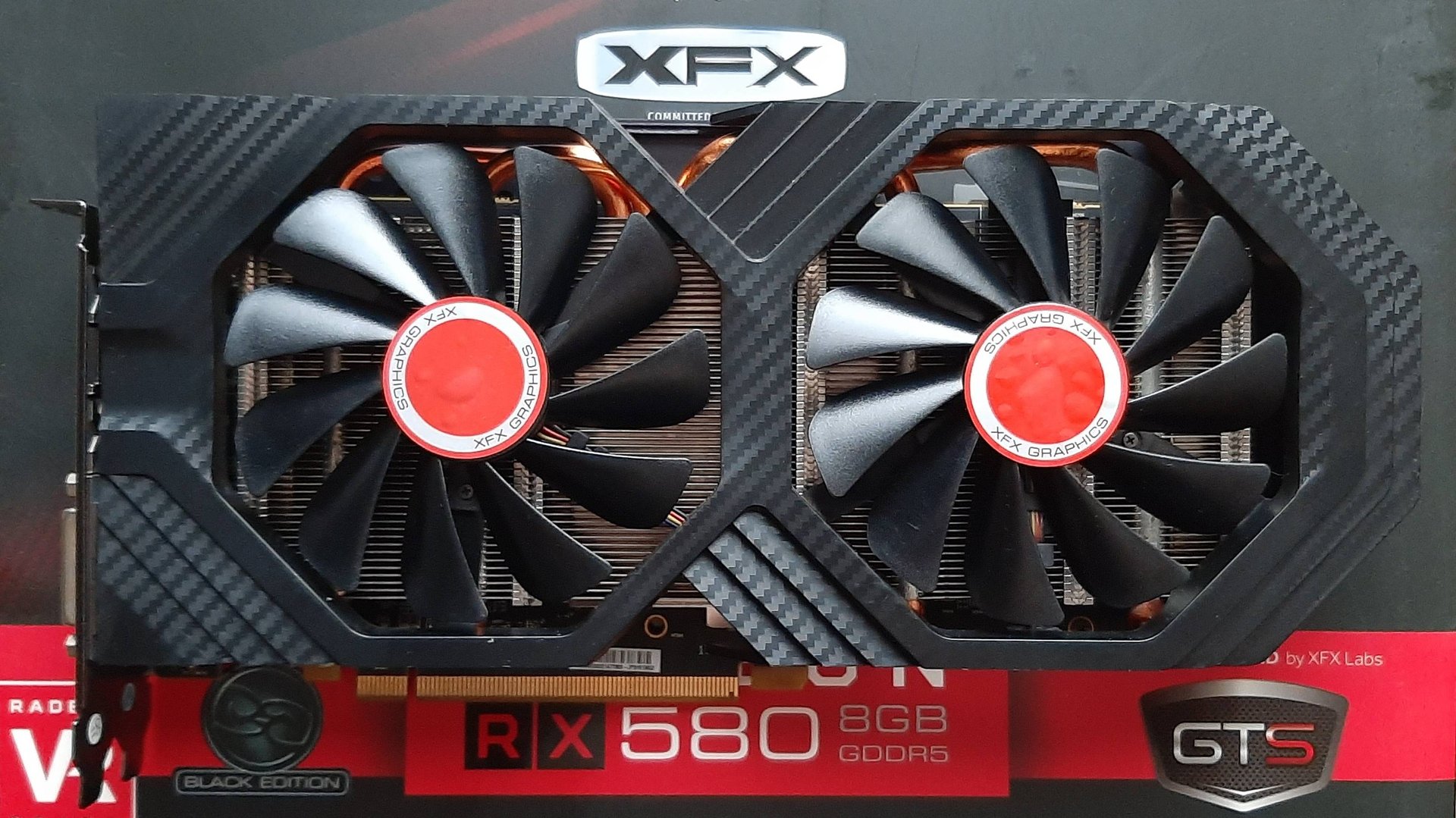 Проверка XFX Radeon RX580 8G Black Edition (SN: T1Y093069)